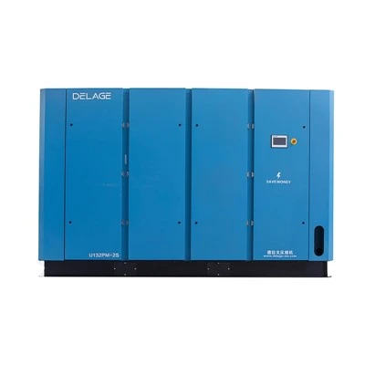 What is the difference between a screw compressor and a rotary compressor?